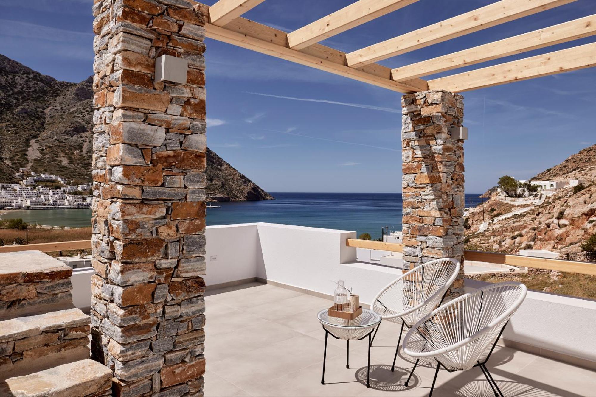 Arcos Suites Sifnos カマライ エクステリア 写真