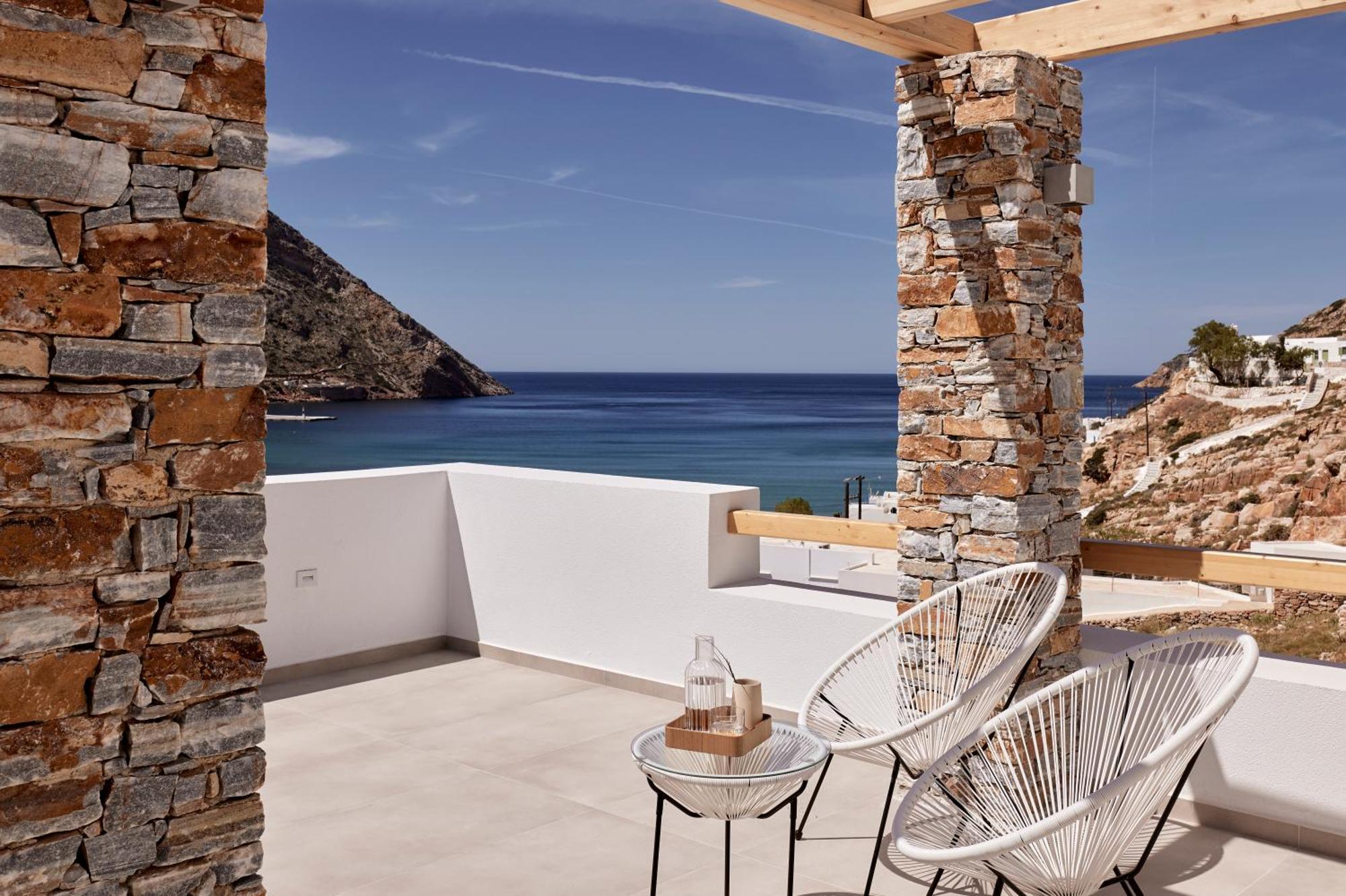 Arcos Suites Sifnos カマライ エクステリア 写真