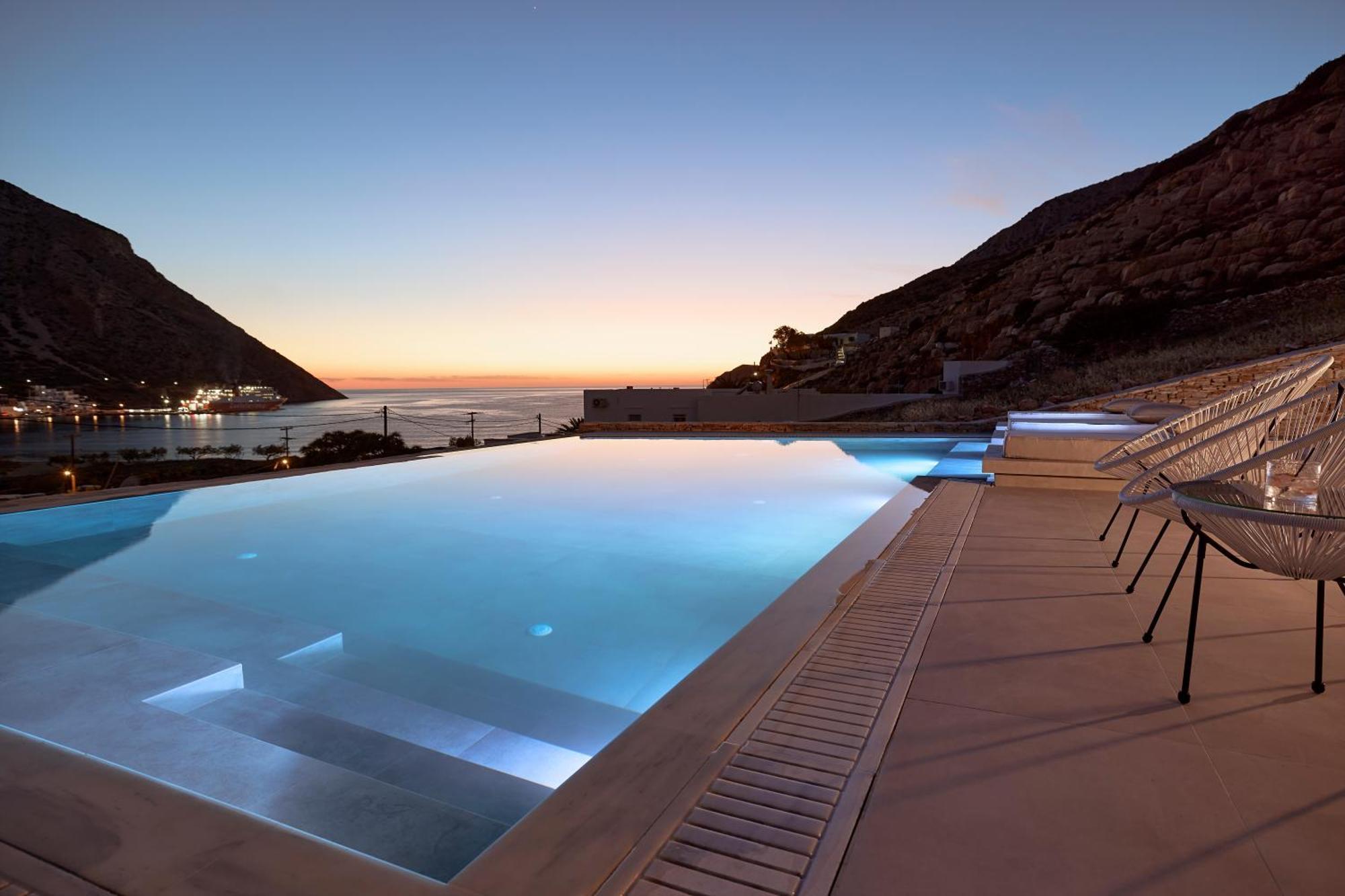 Arcos Suites Sifnos カマライ エクステリア 写真