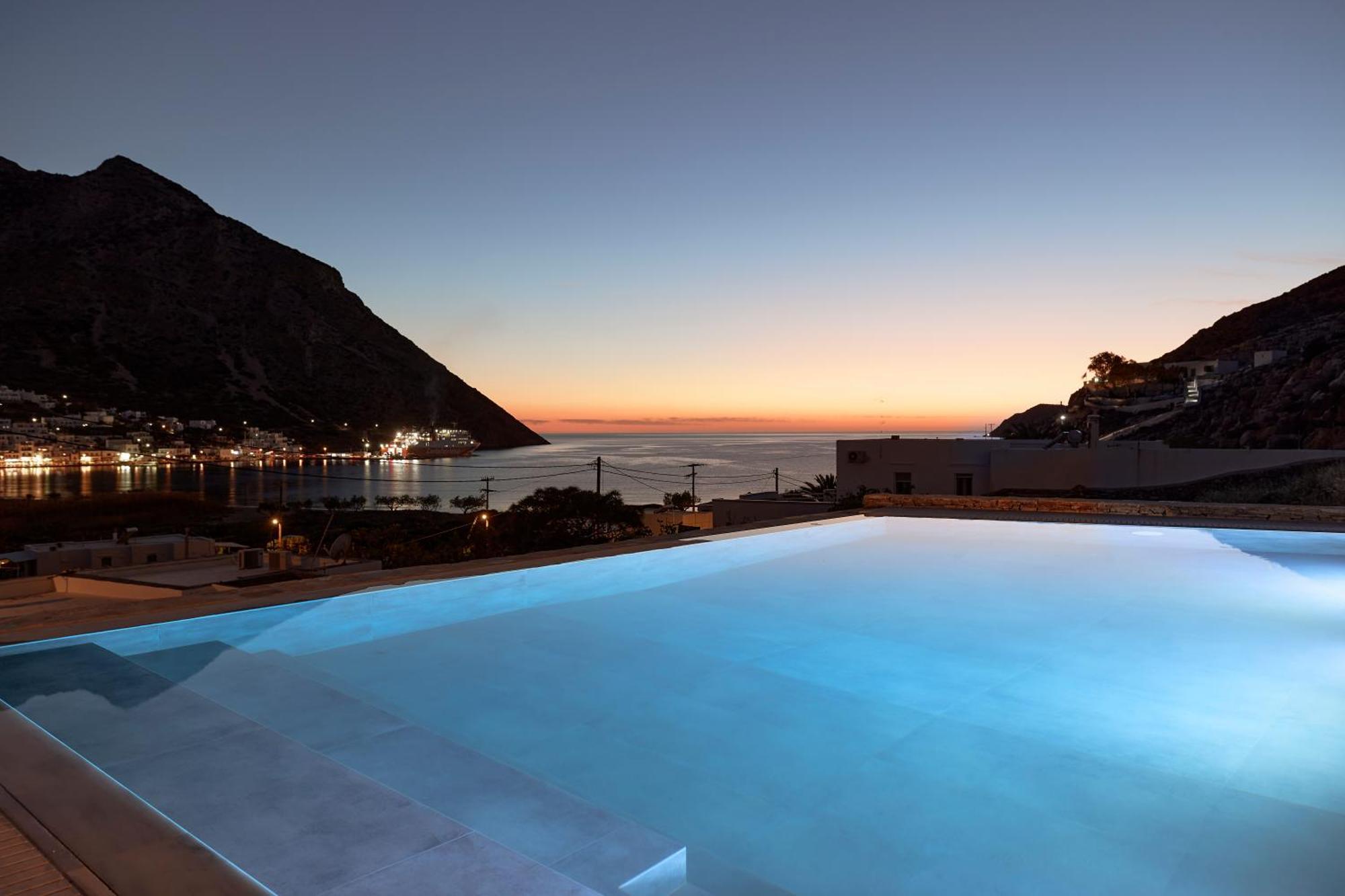 Arcos Suites Sifnos カマライ エクステリア 写真